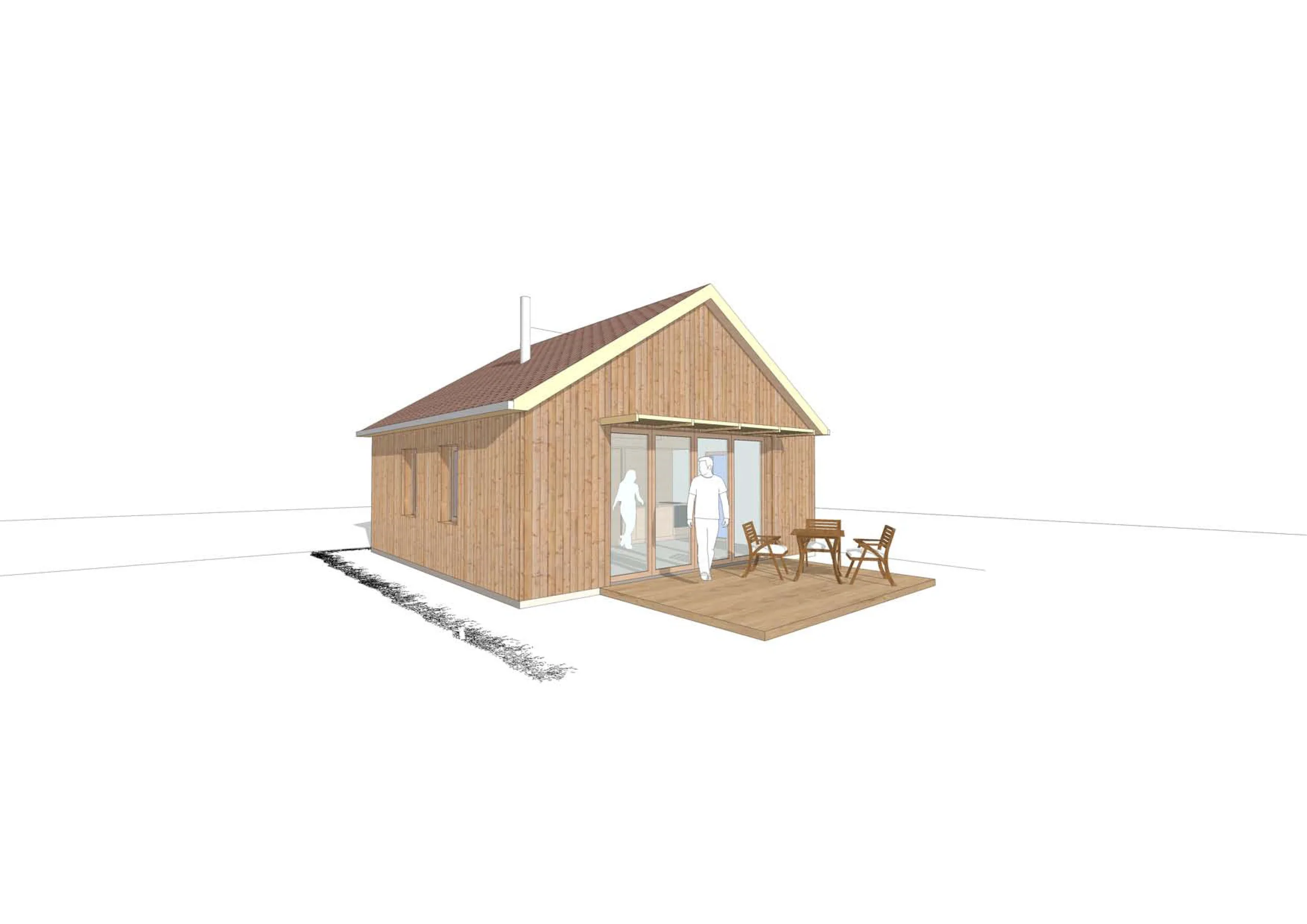 Cabanon à Die, Drôme — vue 1