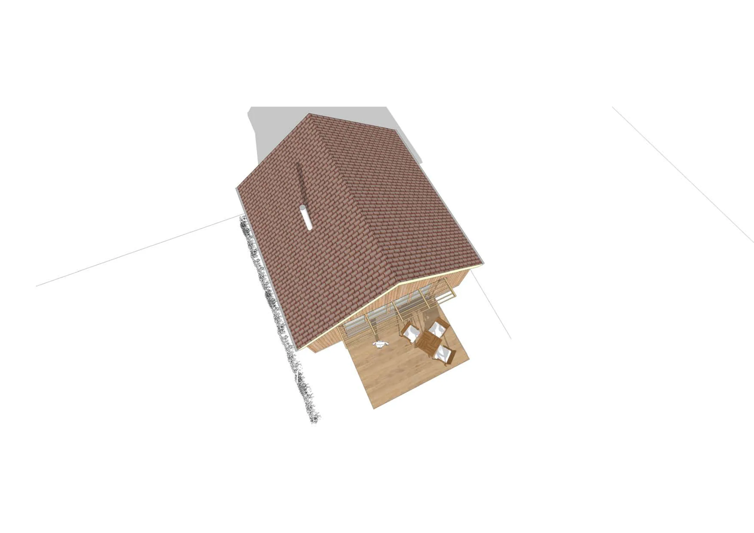 Cabanon à Die, Drôme — vue 2