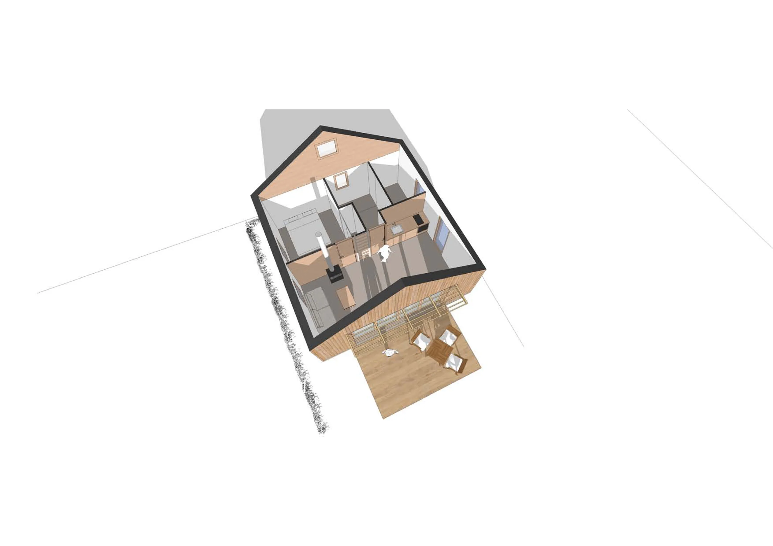 Cabanon à Die, Drôme — vue 3