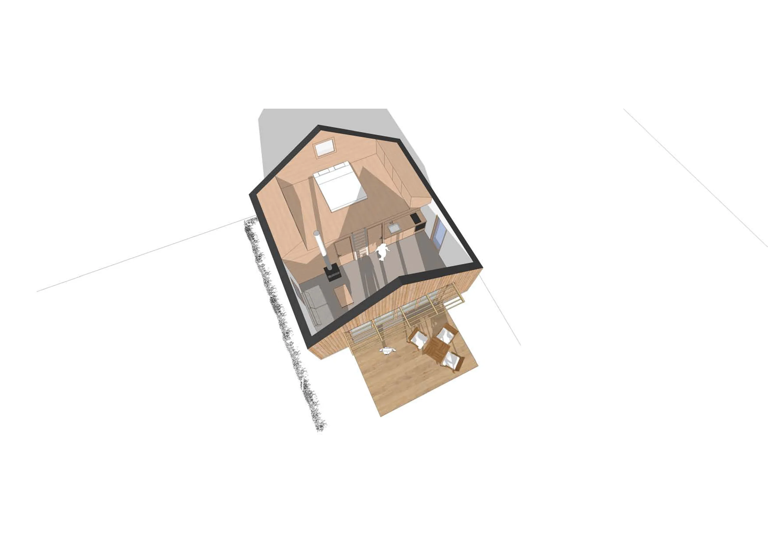 Cabanon à Die, Drôme — vue 4