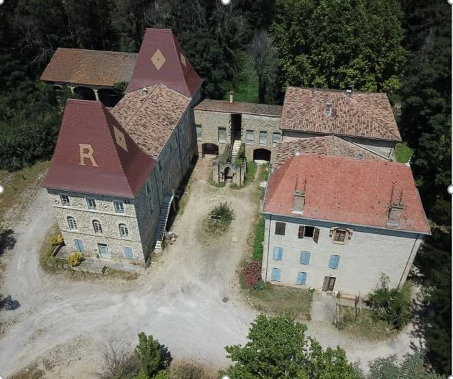 Écolieu du château Pergaud, Allex (Drôme) — vue 2