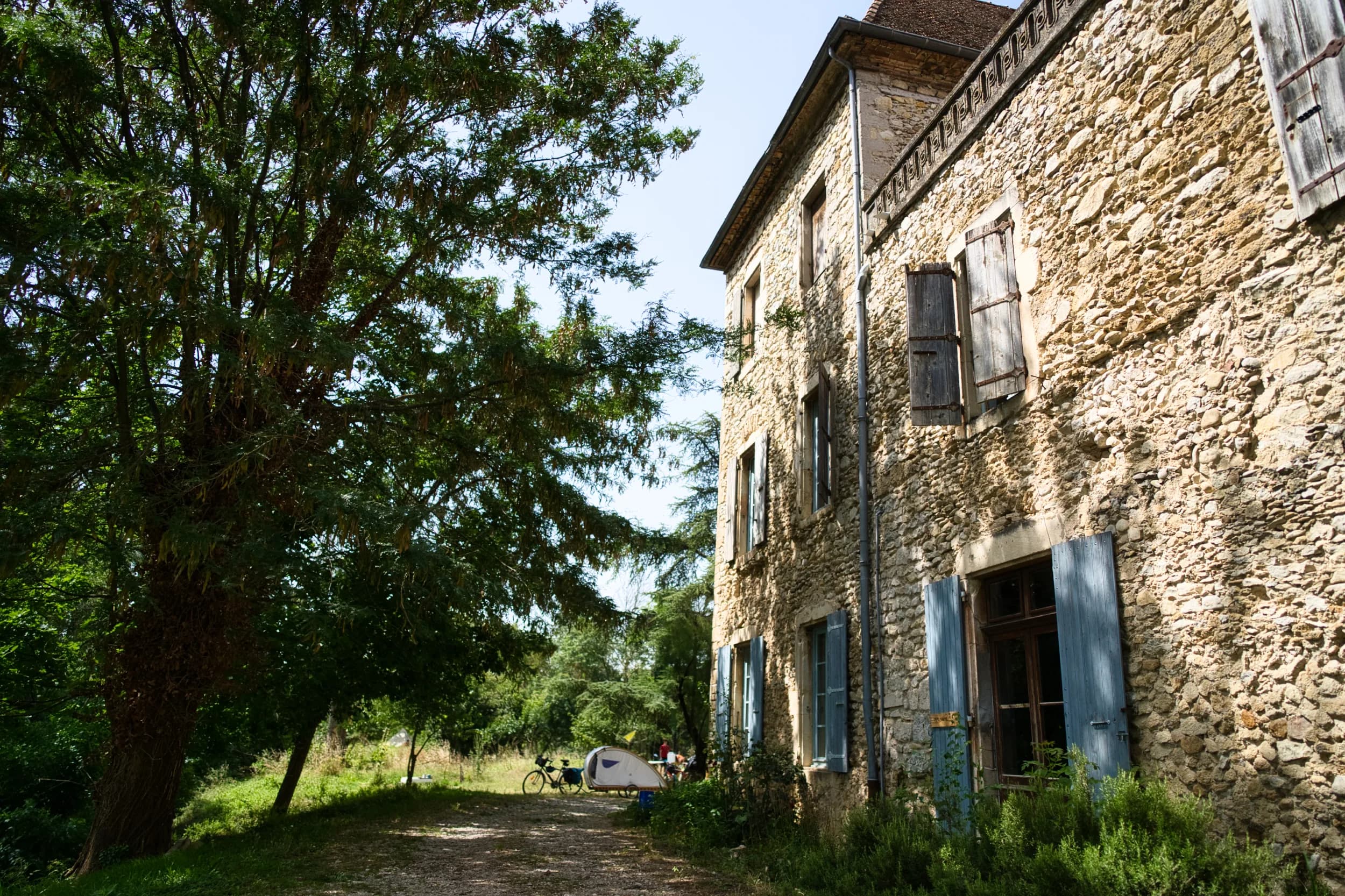 Écolieu du château Pergaud, Allex (Drôme) — vue 3