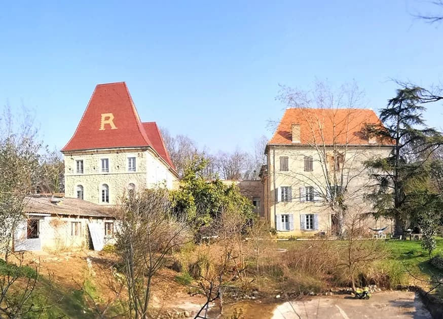 Écolieu du château Pergaud, Allex (Drôme) — vue 4