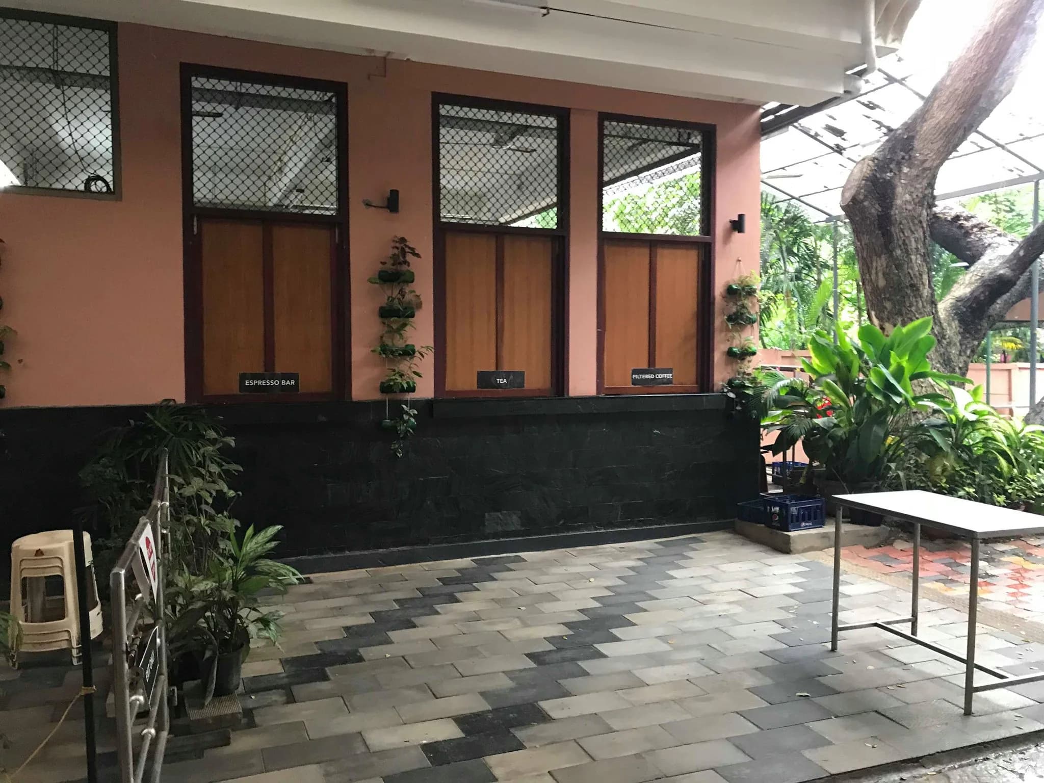 Cuisine occidentale de l'ashram d'Amritapuri, Kerala (Inde) — vue 10