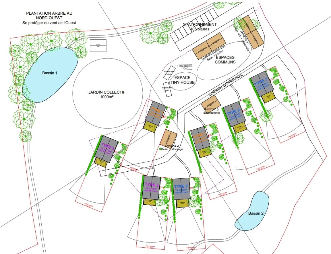 Écohameau de Goulème, Concorès (Lot) — vue 4
