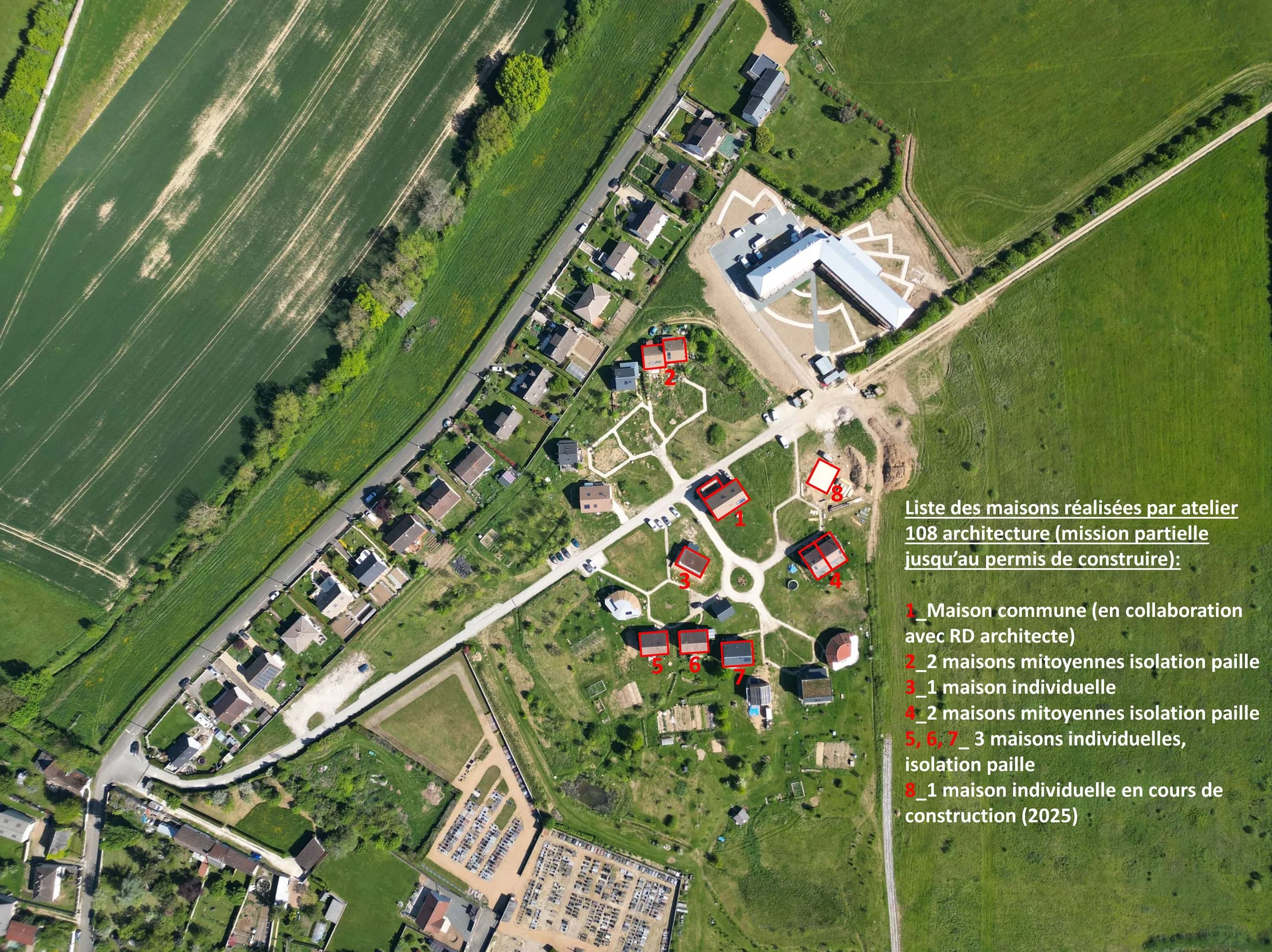 Écohameau du Plessis, Pontgouin (Eure-et-Loir) — vue 1