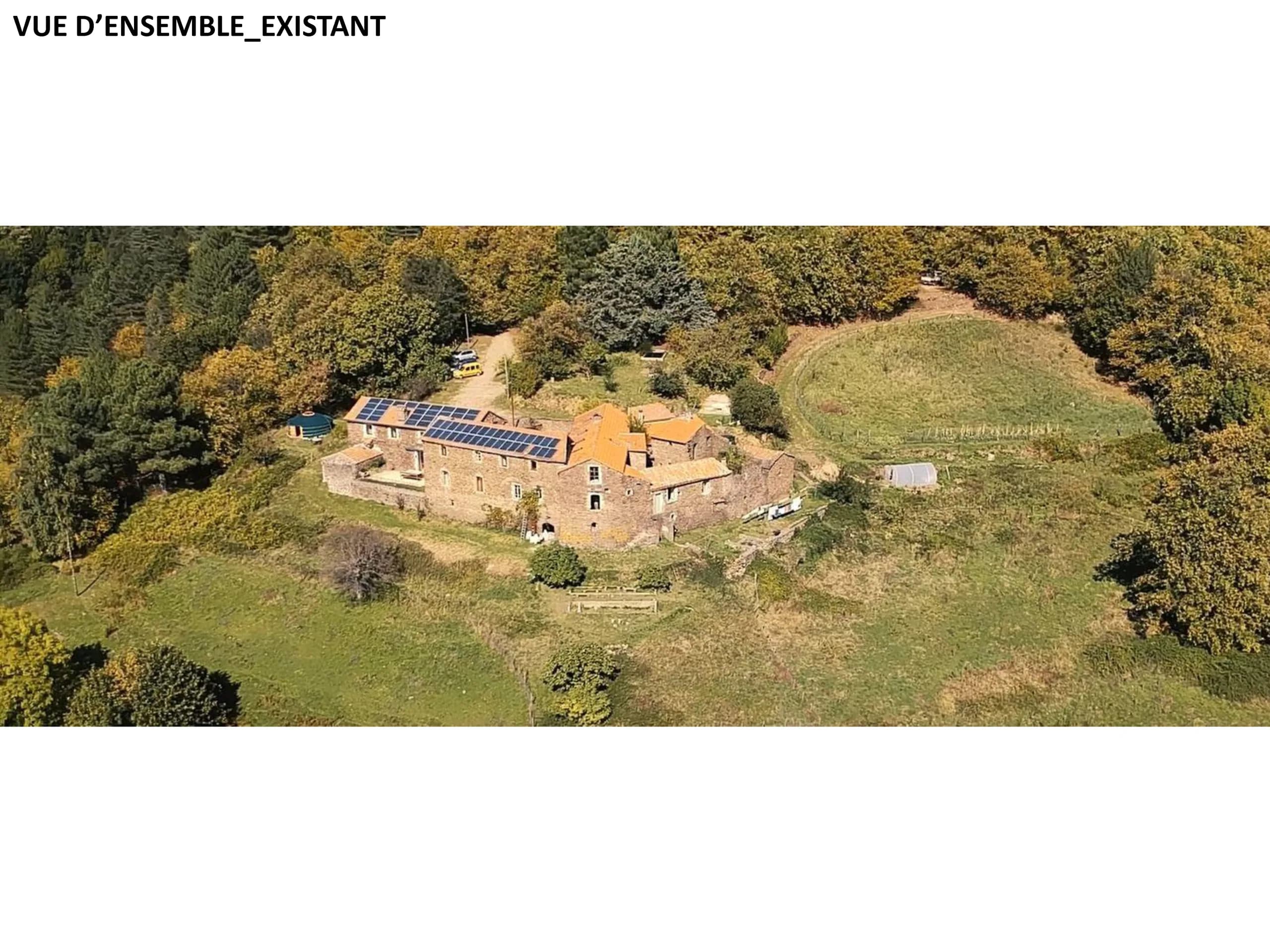 Écohameau Lou Rey, Cévennes — vue 1