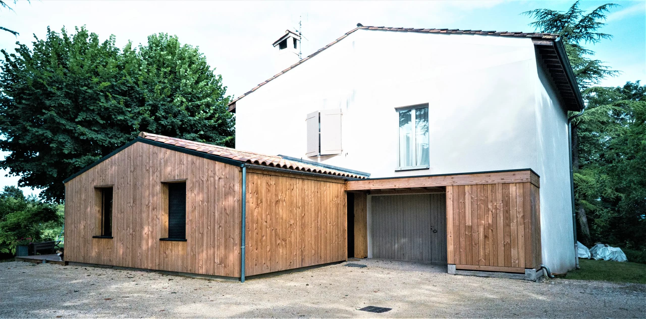 Extension à Crest, Drôme — vue 2