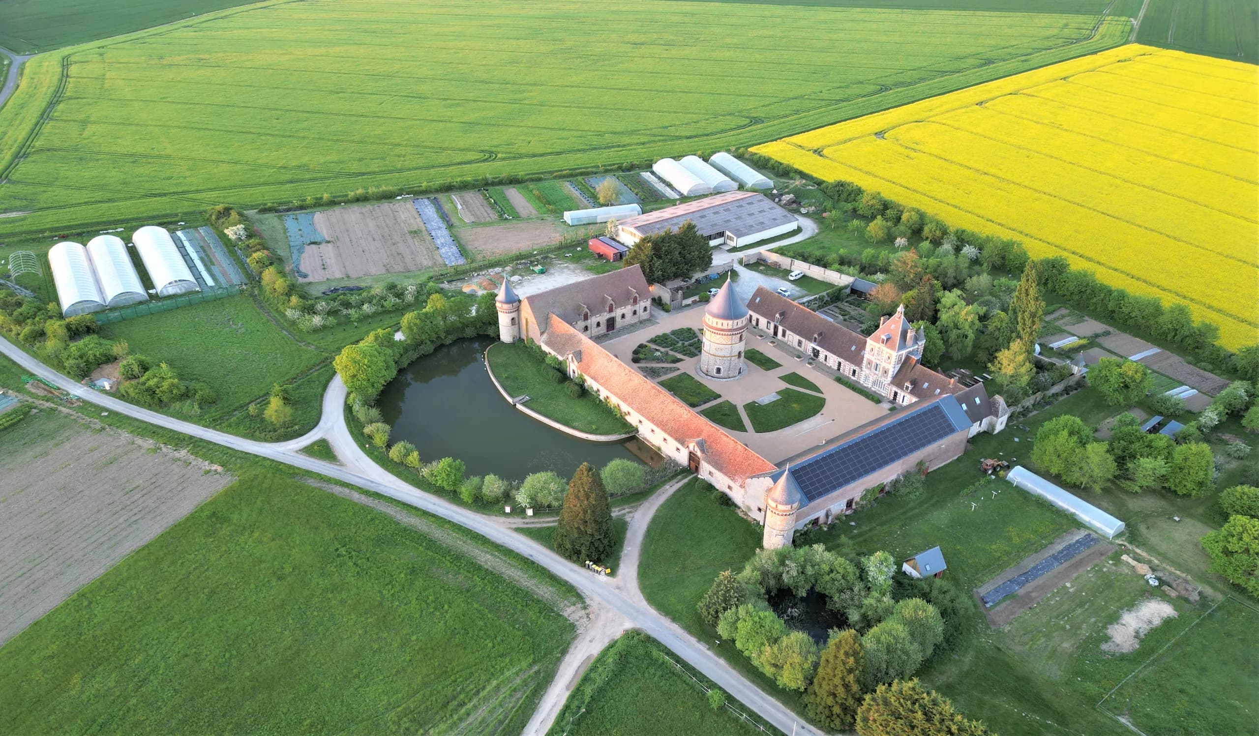 Ferme du Plessis, Pontgouin (Eure-et-Loir) — vue 1