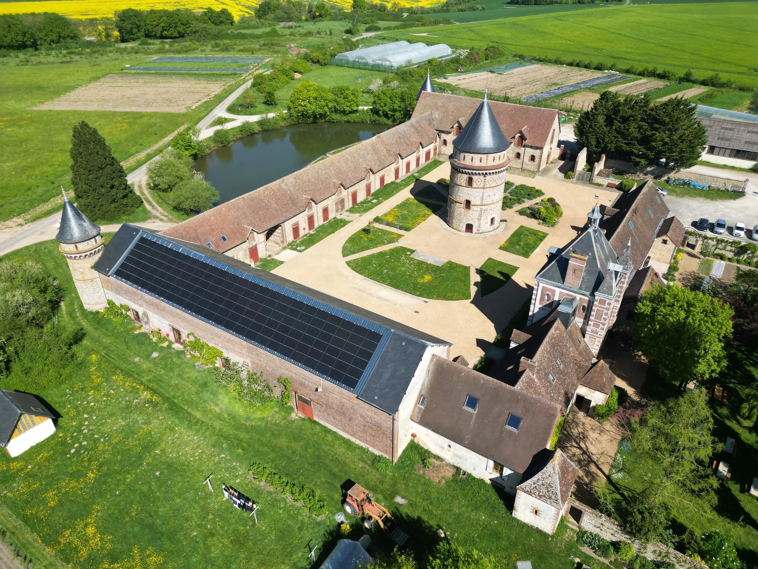 Ferme du Plessis, Pontgouin (Eure-et-Loir) — vue 2