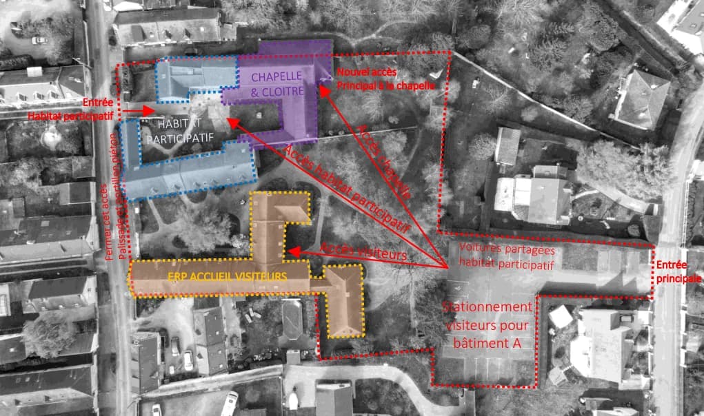 Habitat participatif de L'Arche en France, Oise — vue 1