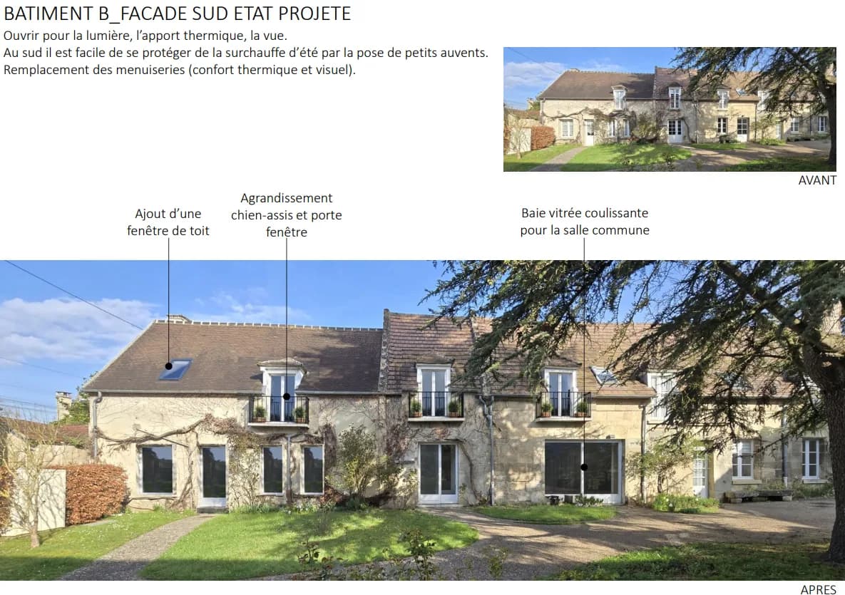Habitat participatif de L'Arche en France, Oise — vue 3