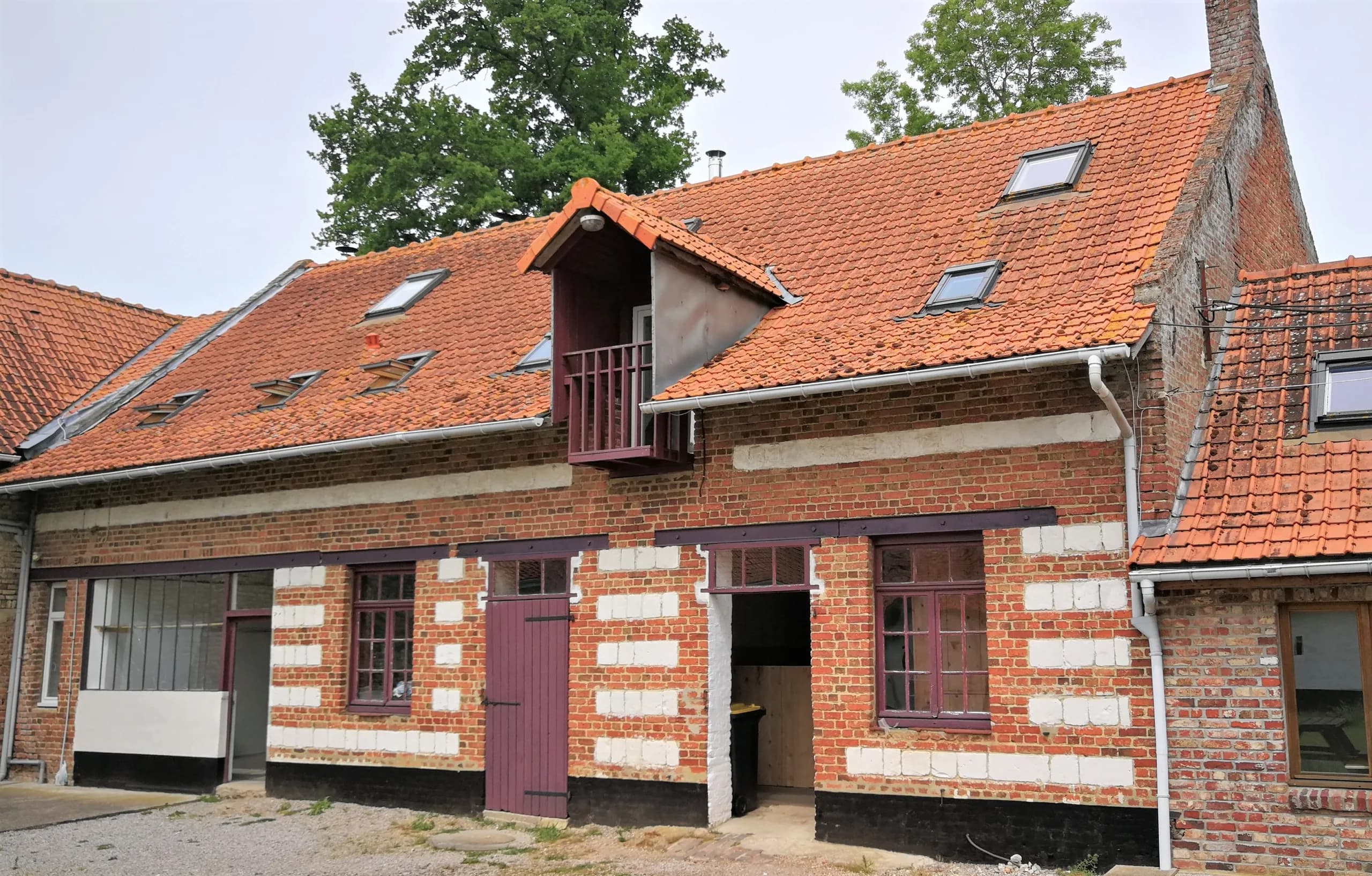Lofts dans un ancien grenier à grains, Hauts-de-France — vue 1