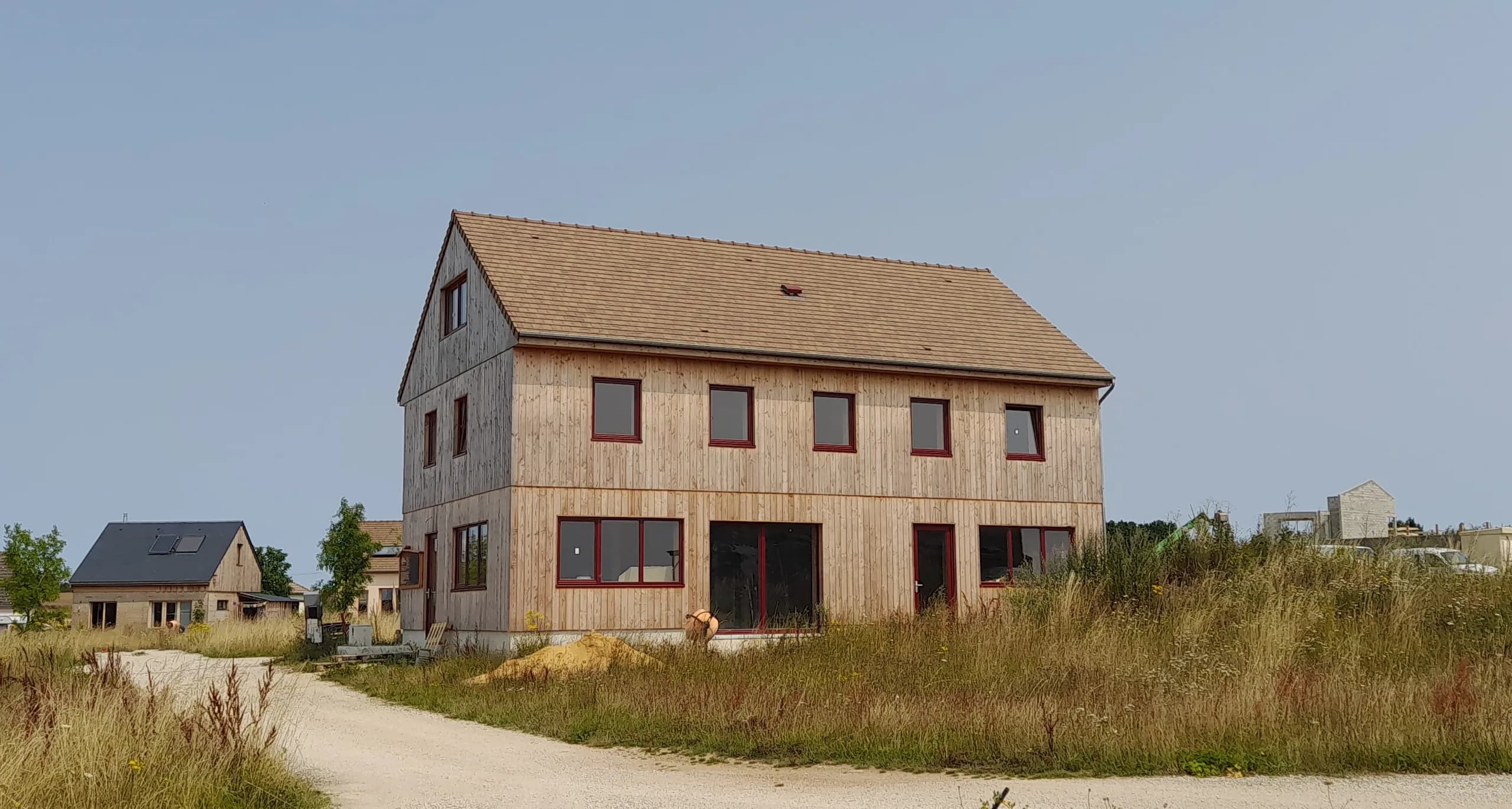 Maison commune de l'écohameau du Plessis, Pontgouin (Eure-et-Loir) — vue 6